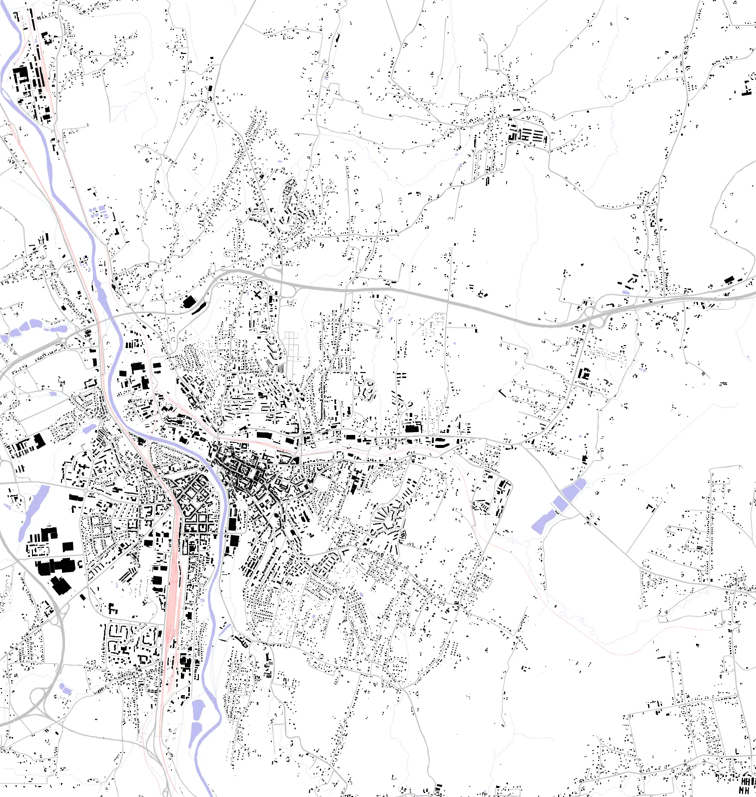 Cieszyn figure ground plan