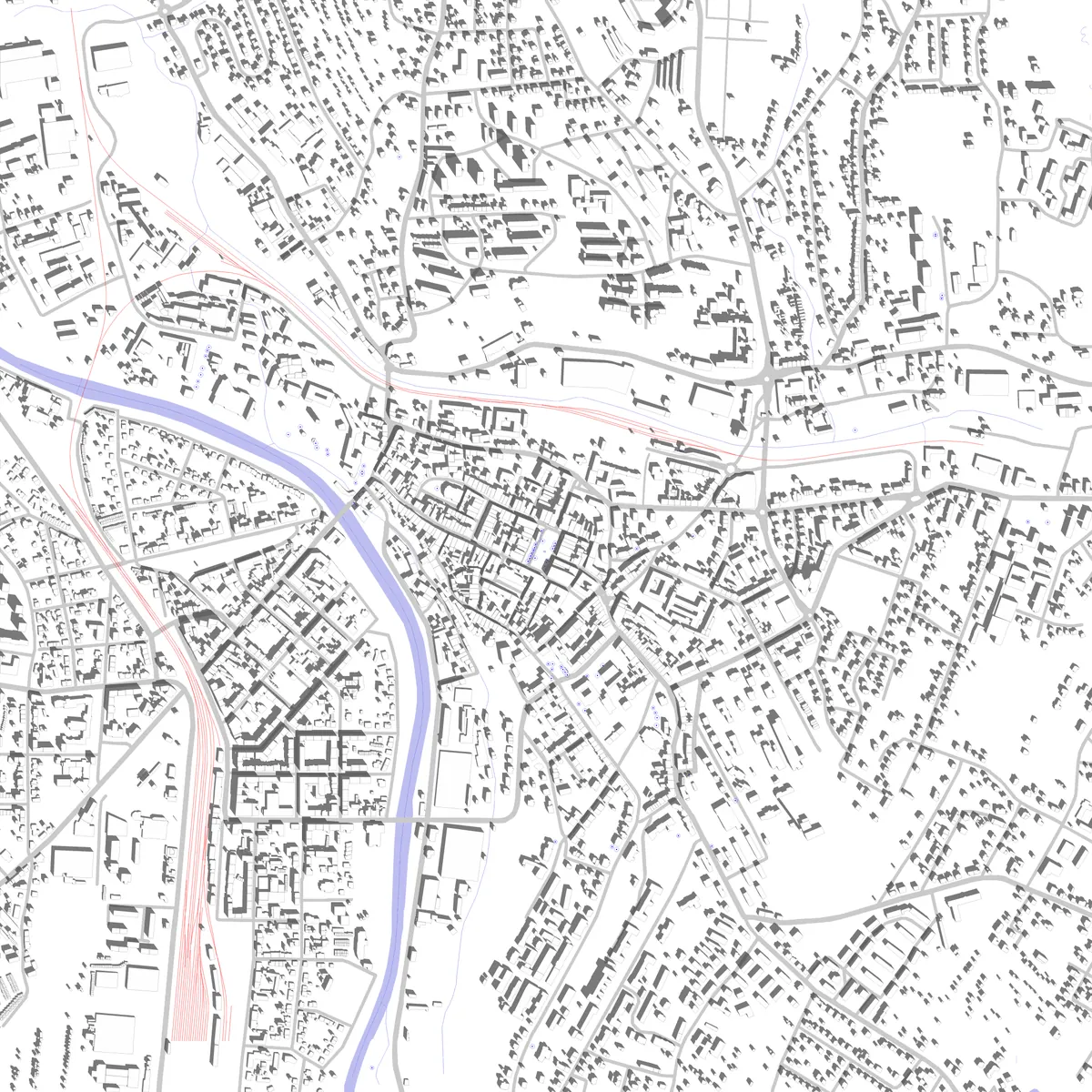 Cieszyn site plan (2.5 km)
