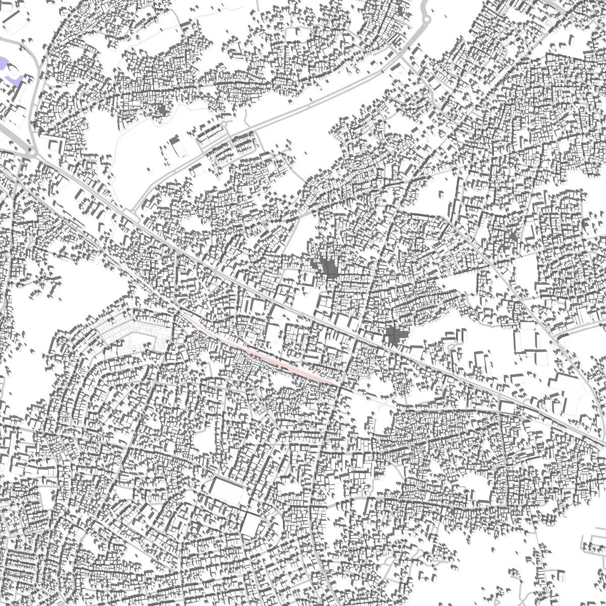 Cilegon Lageplan (2,5 km)