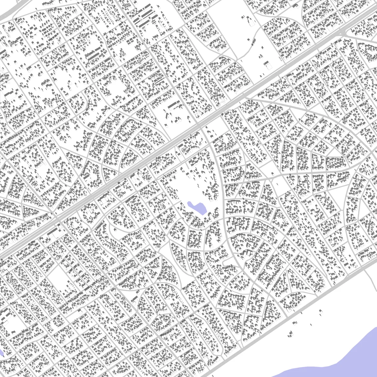 Ciudad de la Costa Lageplan (2,5 km)