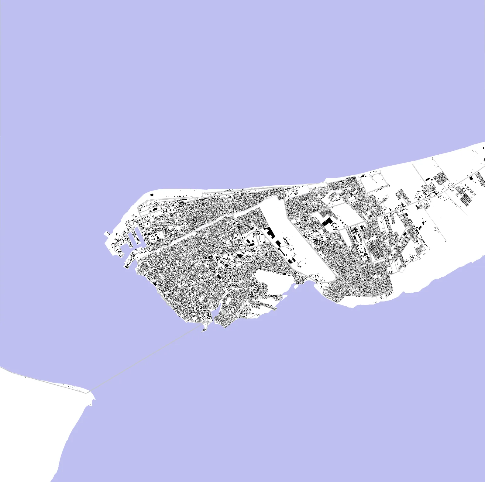 Ciudad del Carmen plano de masas