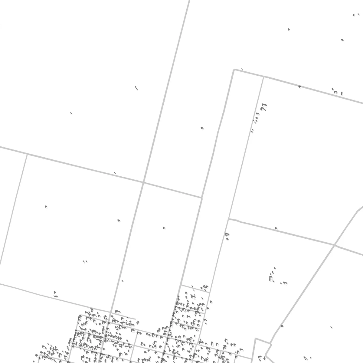 Ciudad Fernández plano de situación (2,5 km)
