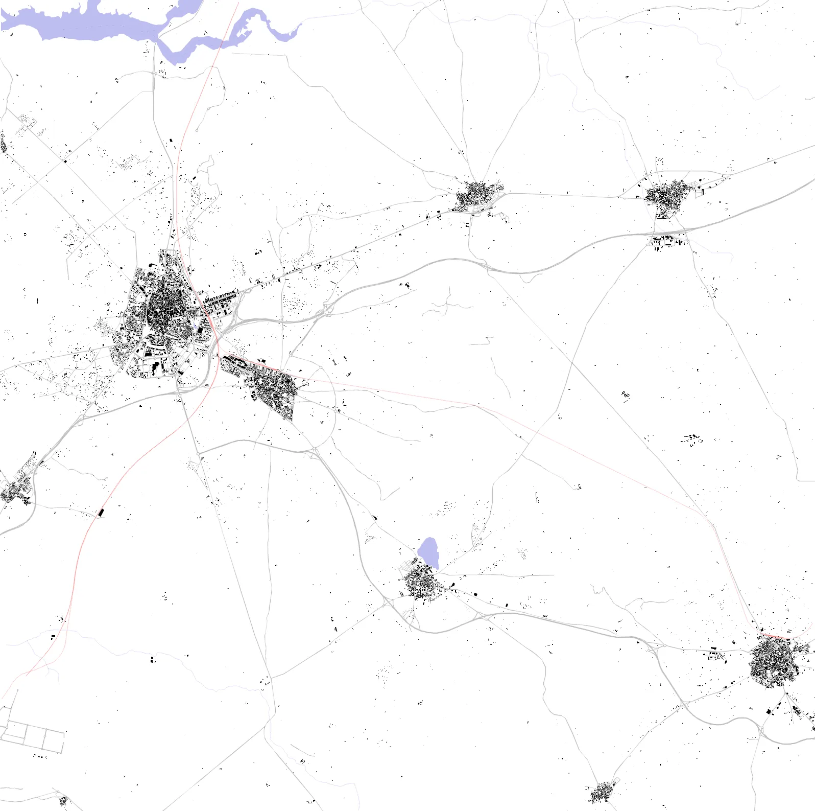 Ciudad Real plano de masas