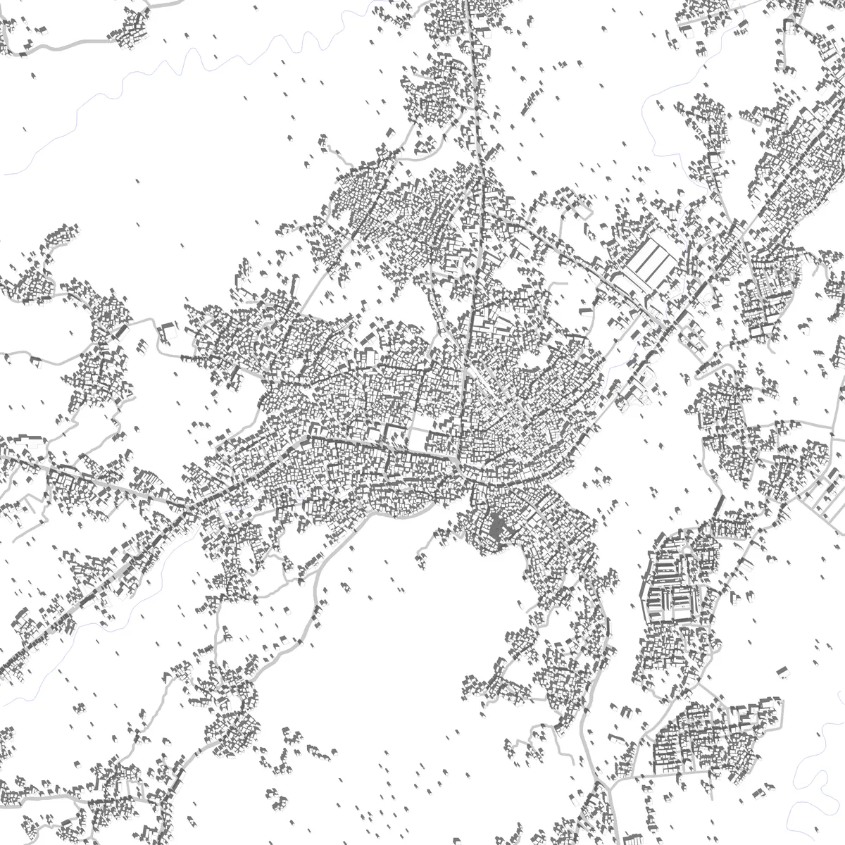 Ciwidey Lageplan (2,5 km)