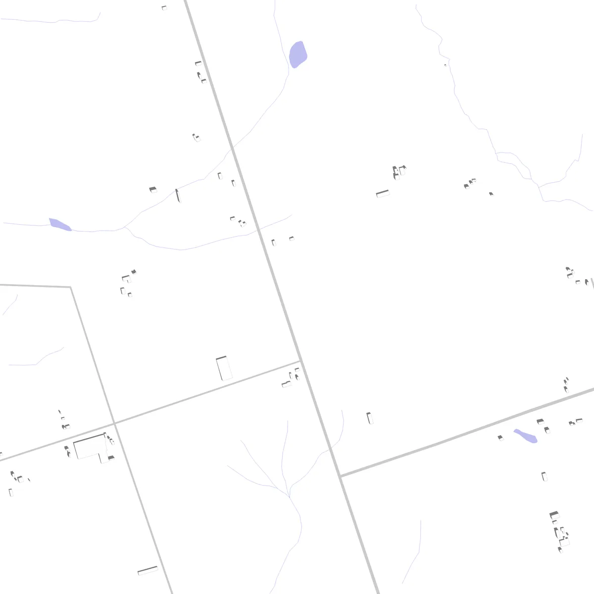 Clarington Lageplan (2,5 km)