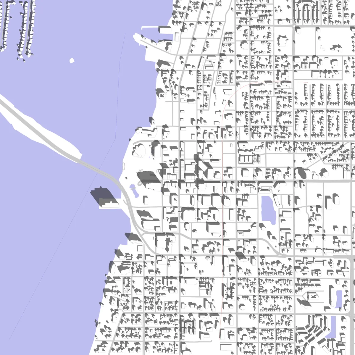 Clearwater Lageplan (2,5 km)