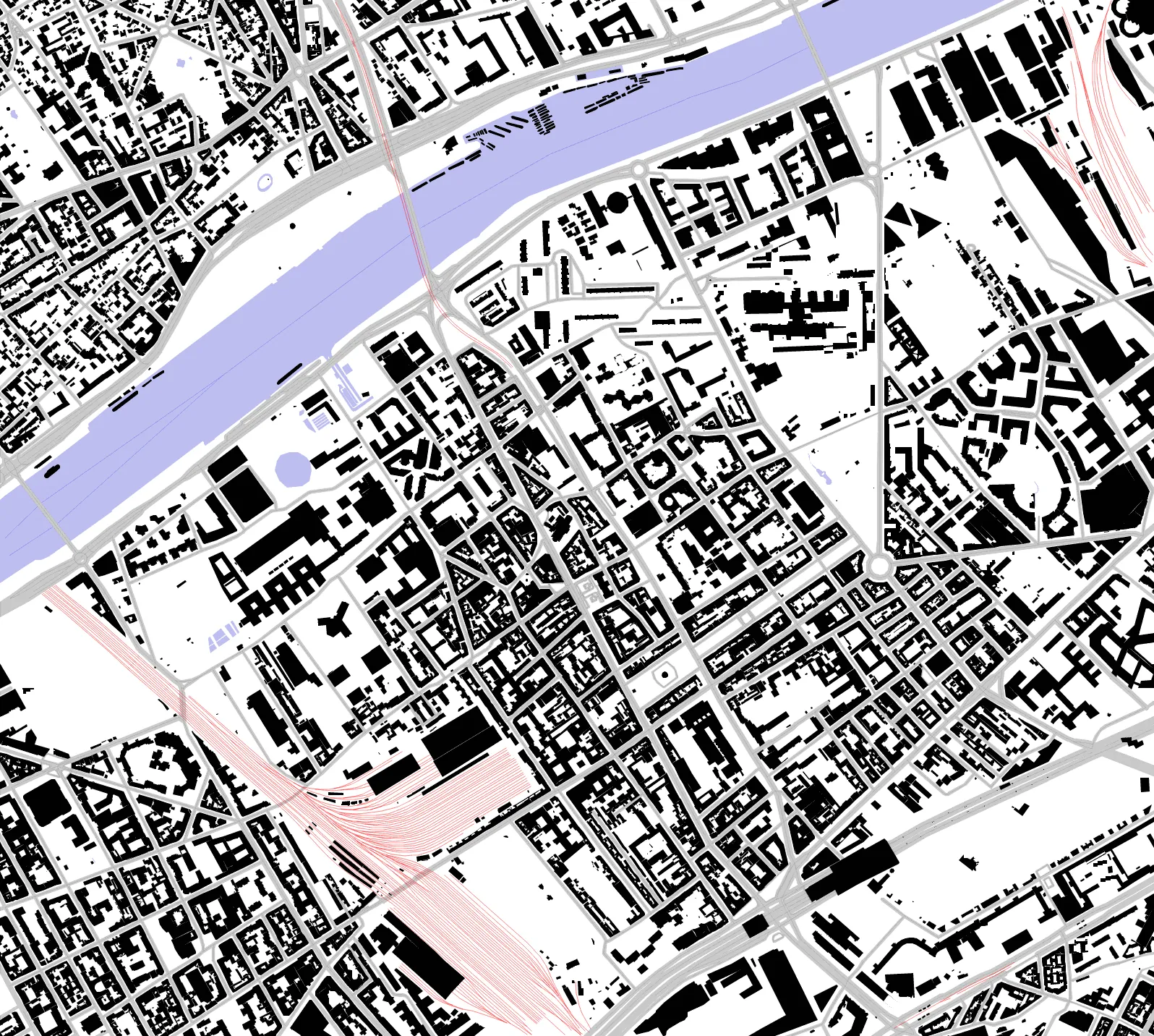 Clichy plan de masse
