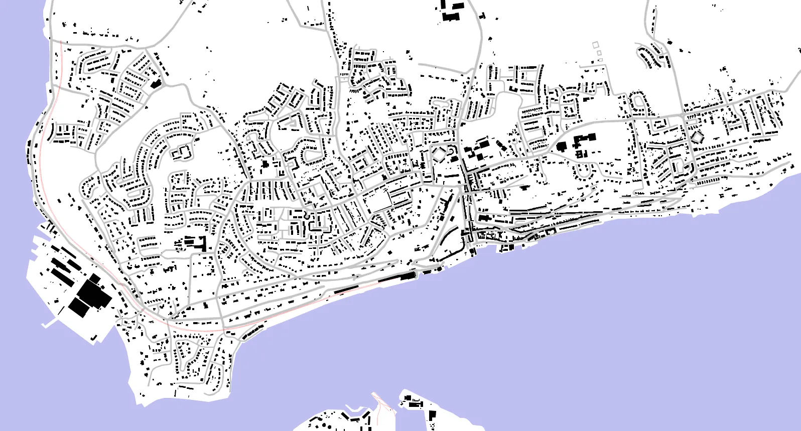 Cobh Schwarzplan
