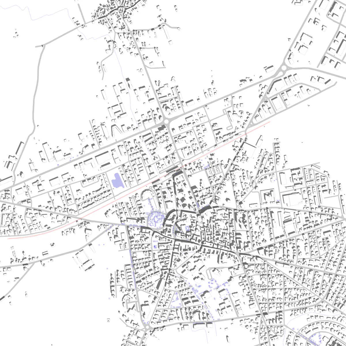 Codroipo planimetria di sito (2,5 km)