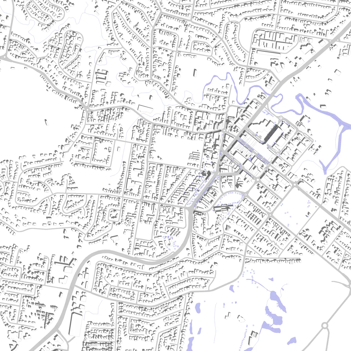 Coffs Harbour site plan (2.5 km)