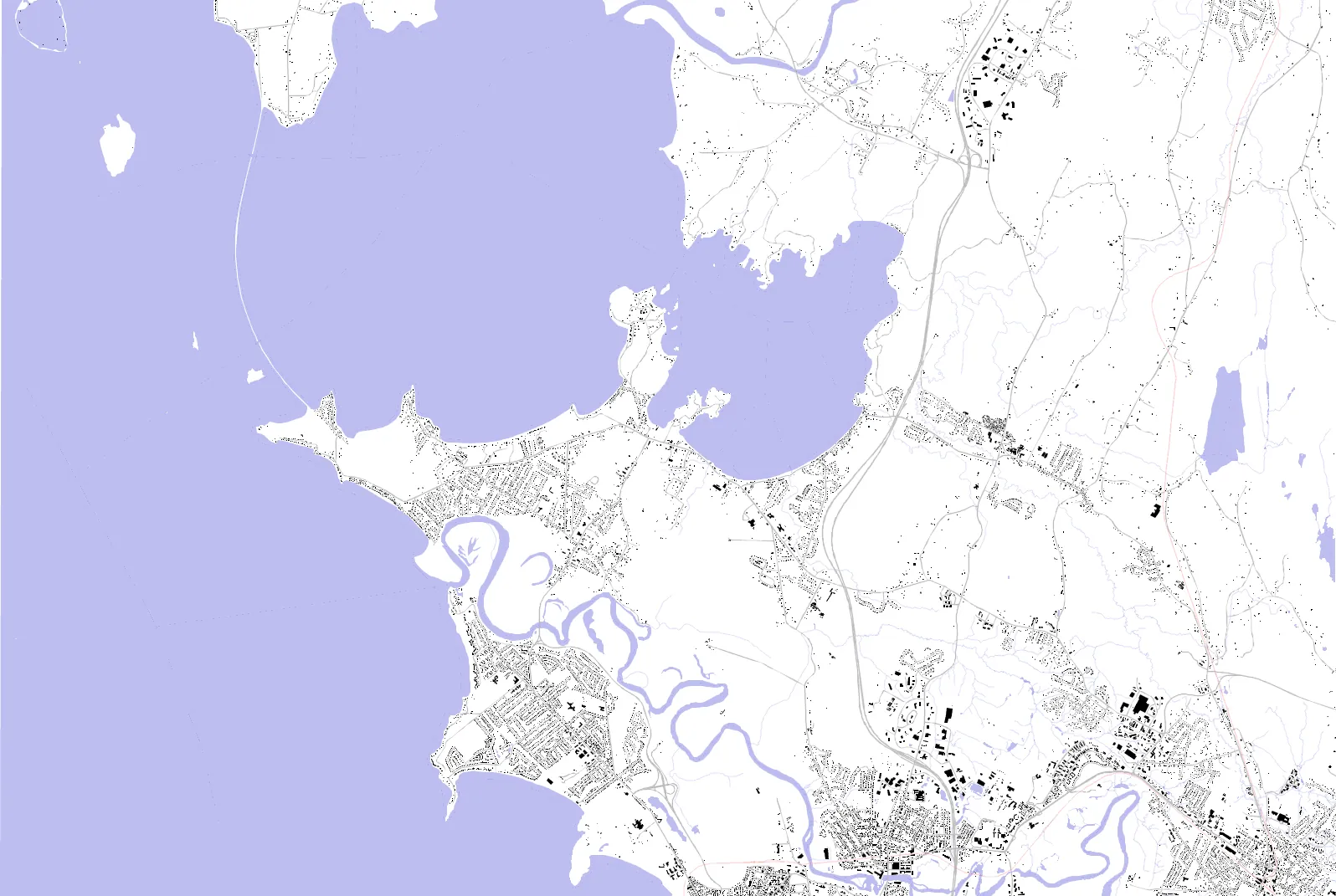 Colchester Schwarzplan