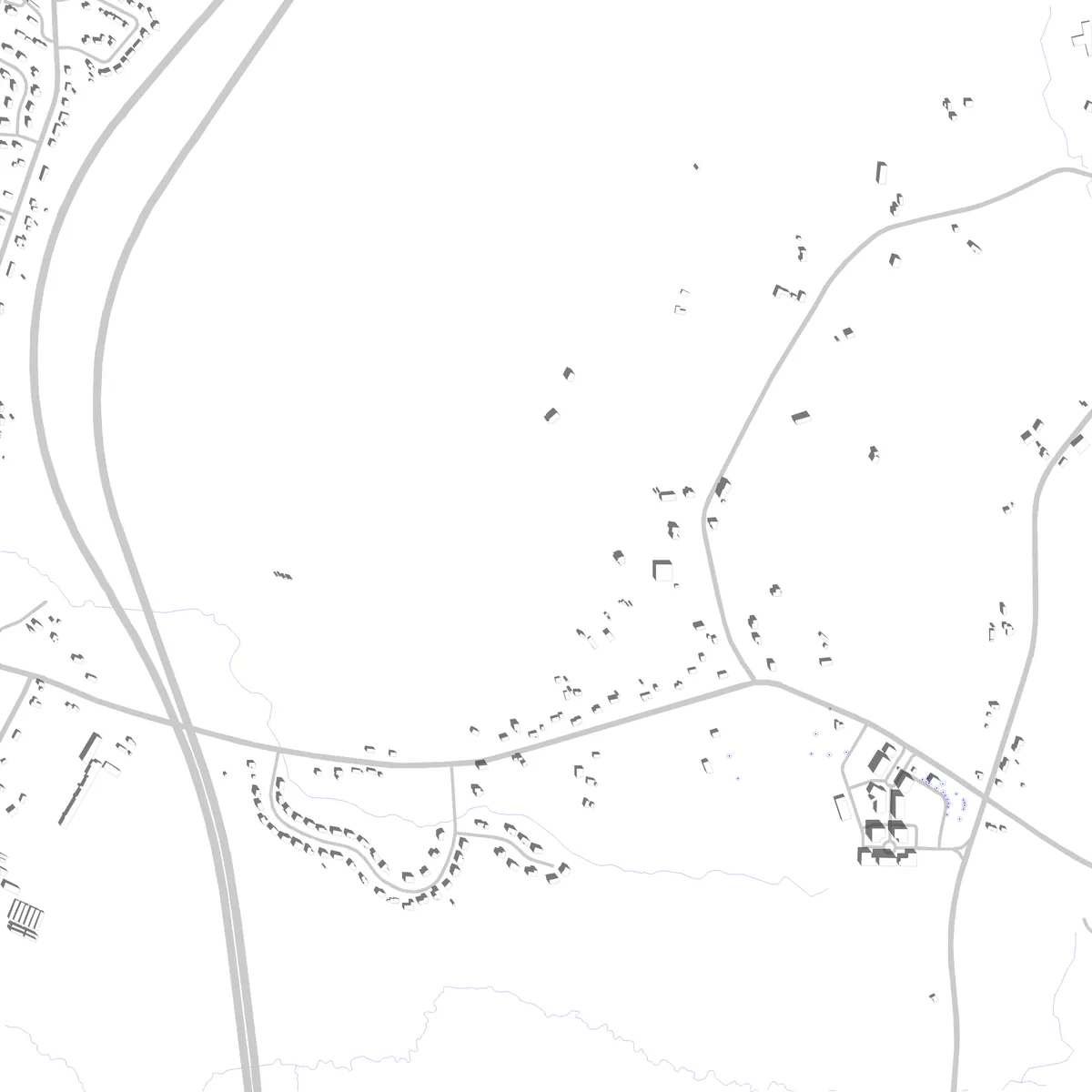 Colchester Lageplan (2,5 km)