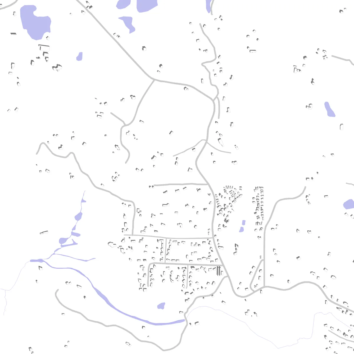 Cold Springs Lageplan (2,5 km)