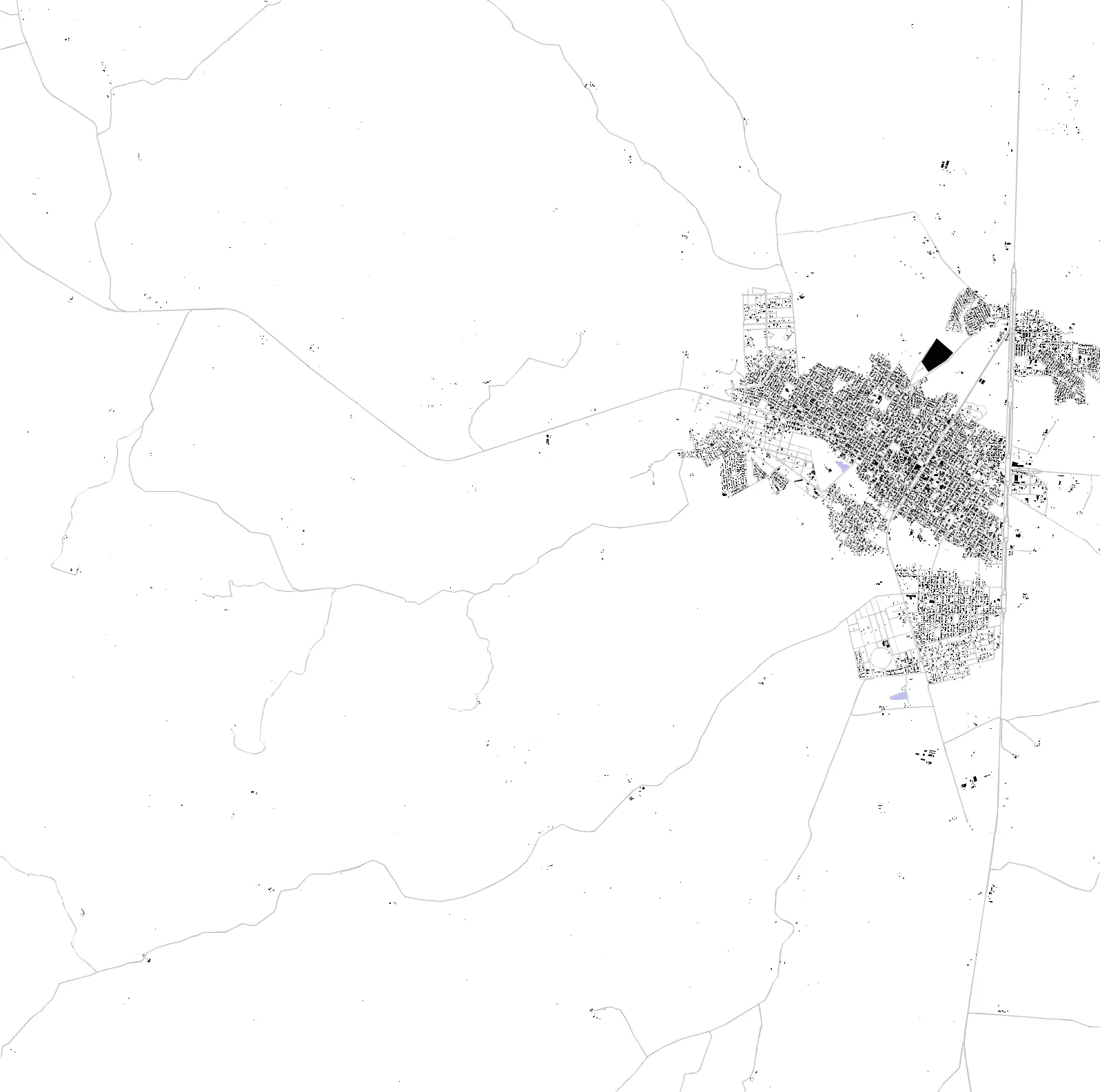 Colinas do Tocantins planta de cheios e vazios