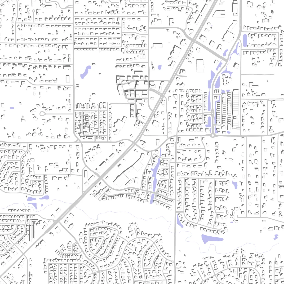 Colleyville site plan (2.5 km)