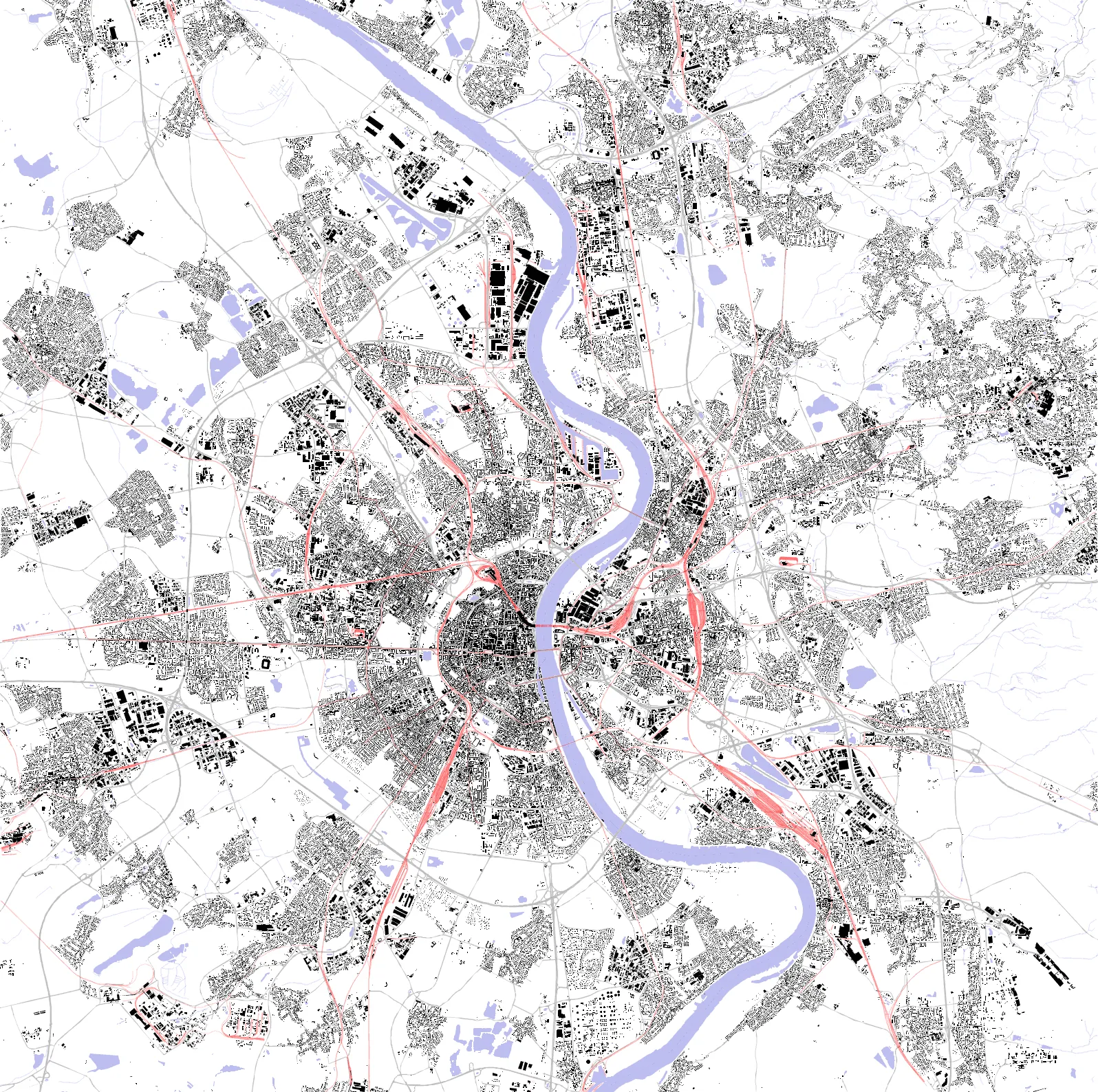 Cologne Schwarzplan
