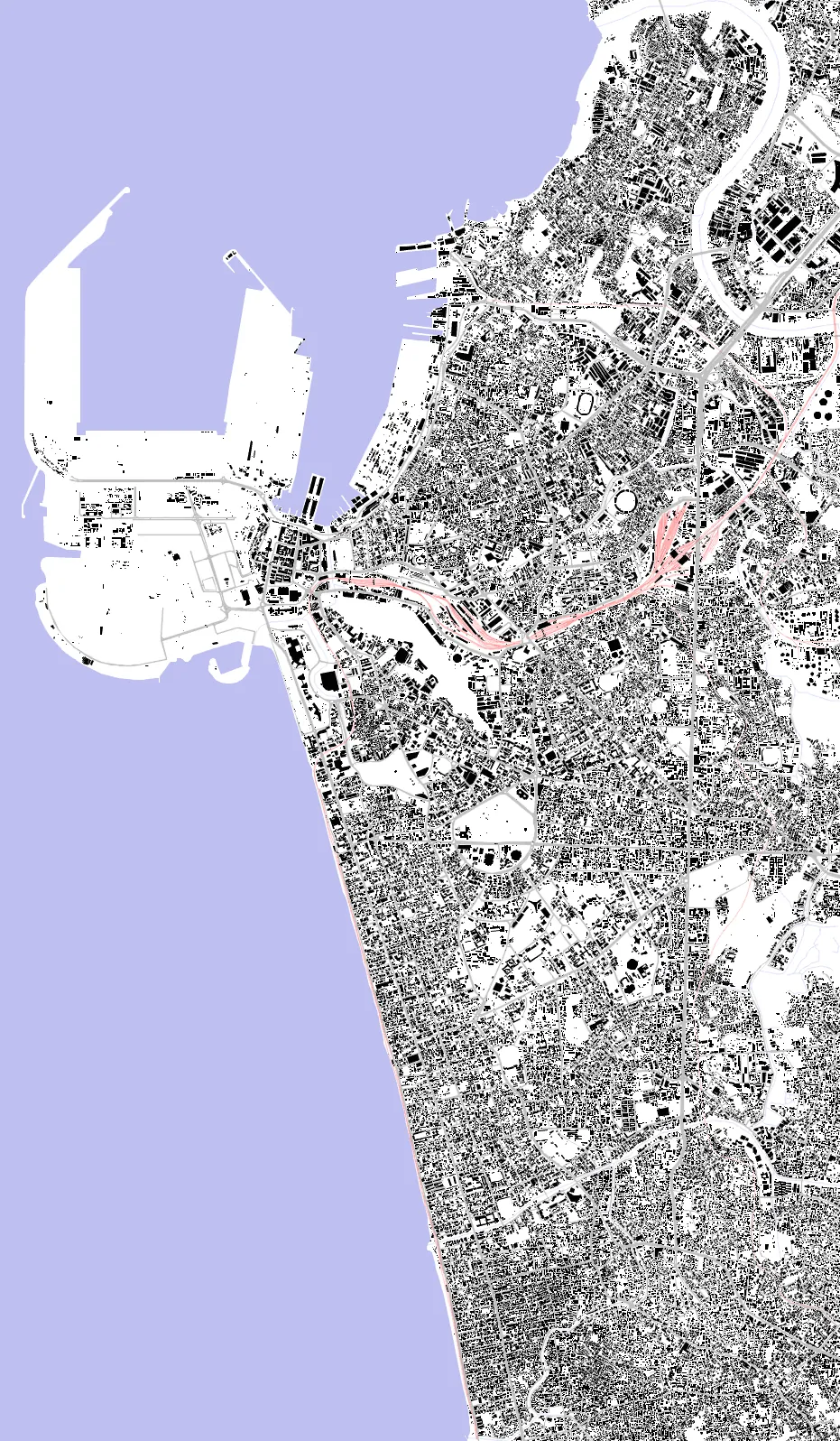 Colombo figure ground plan