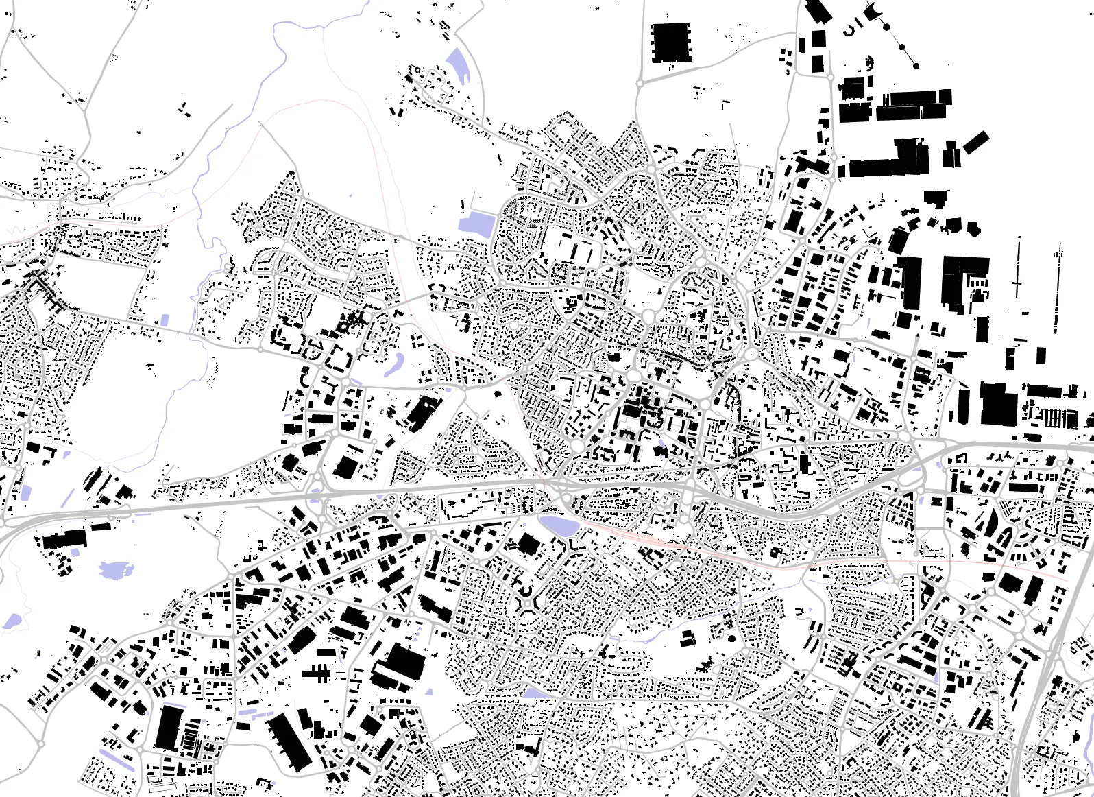 Colomiers plan de masse