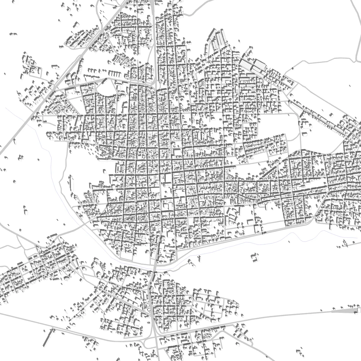 Compostela Lageplan (2,5 km)