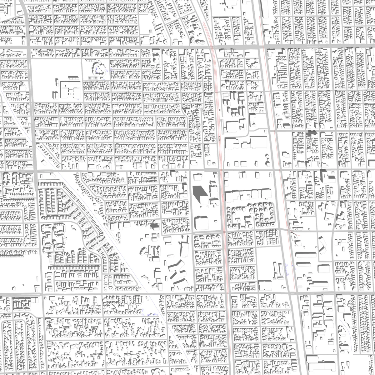 Compton Lageplan (2,5 km)