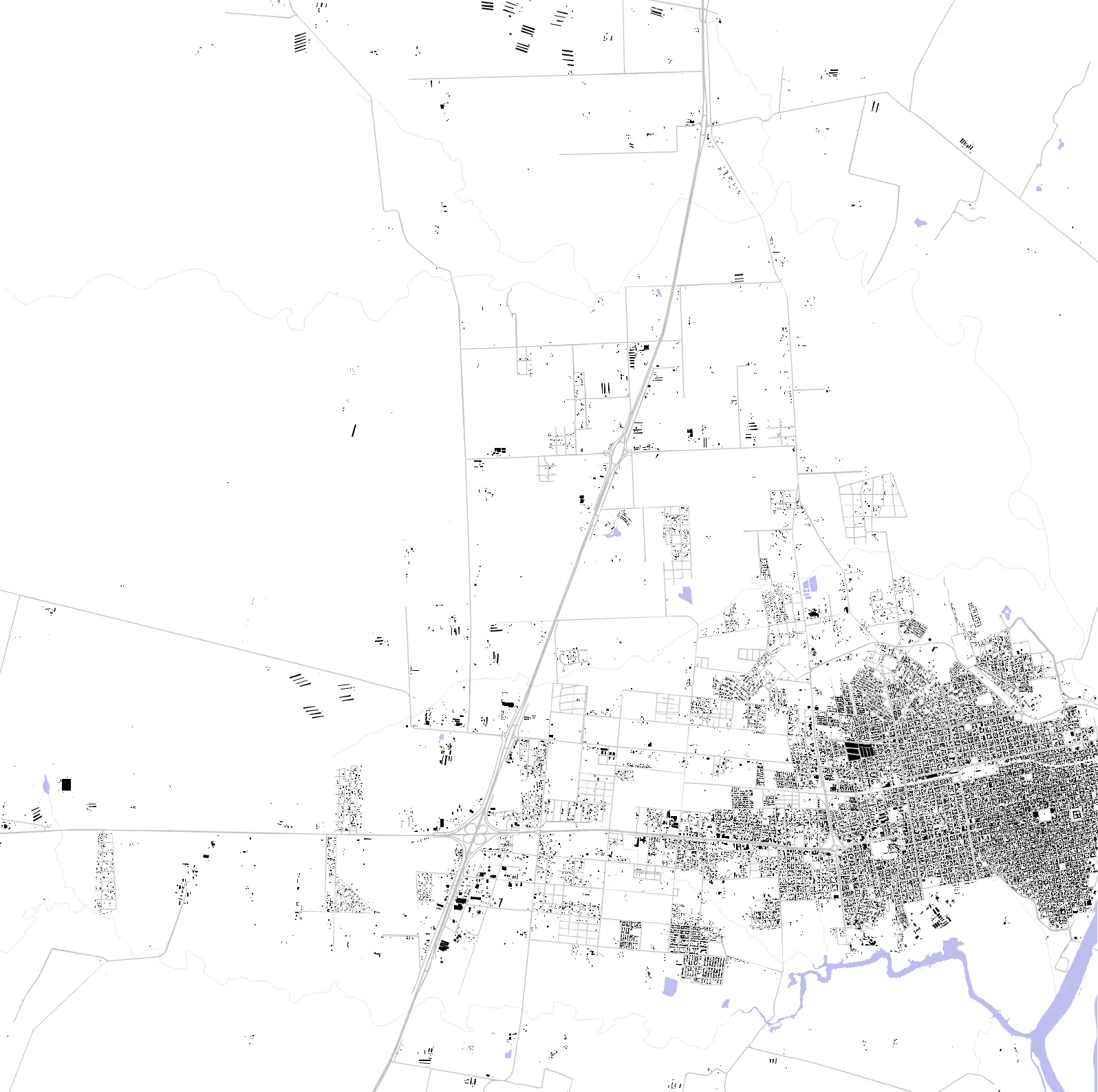 Concepción del Uruguay plano de masas