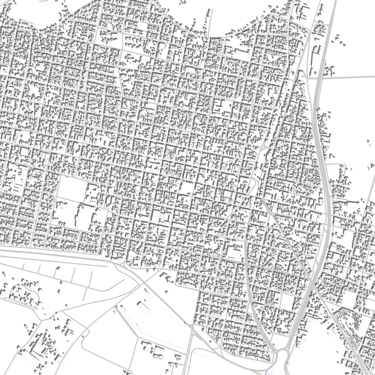 Concepción Lageplan (2,5 km)