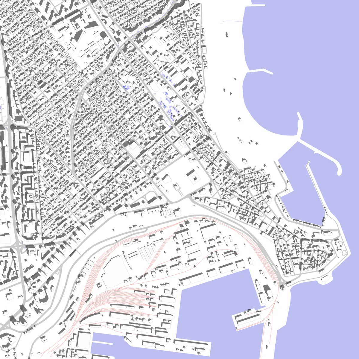 Constanța site plan (2,5 km)