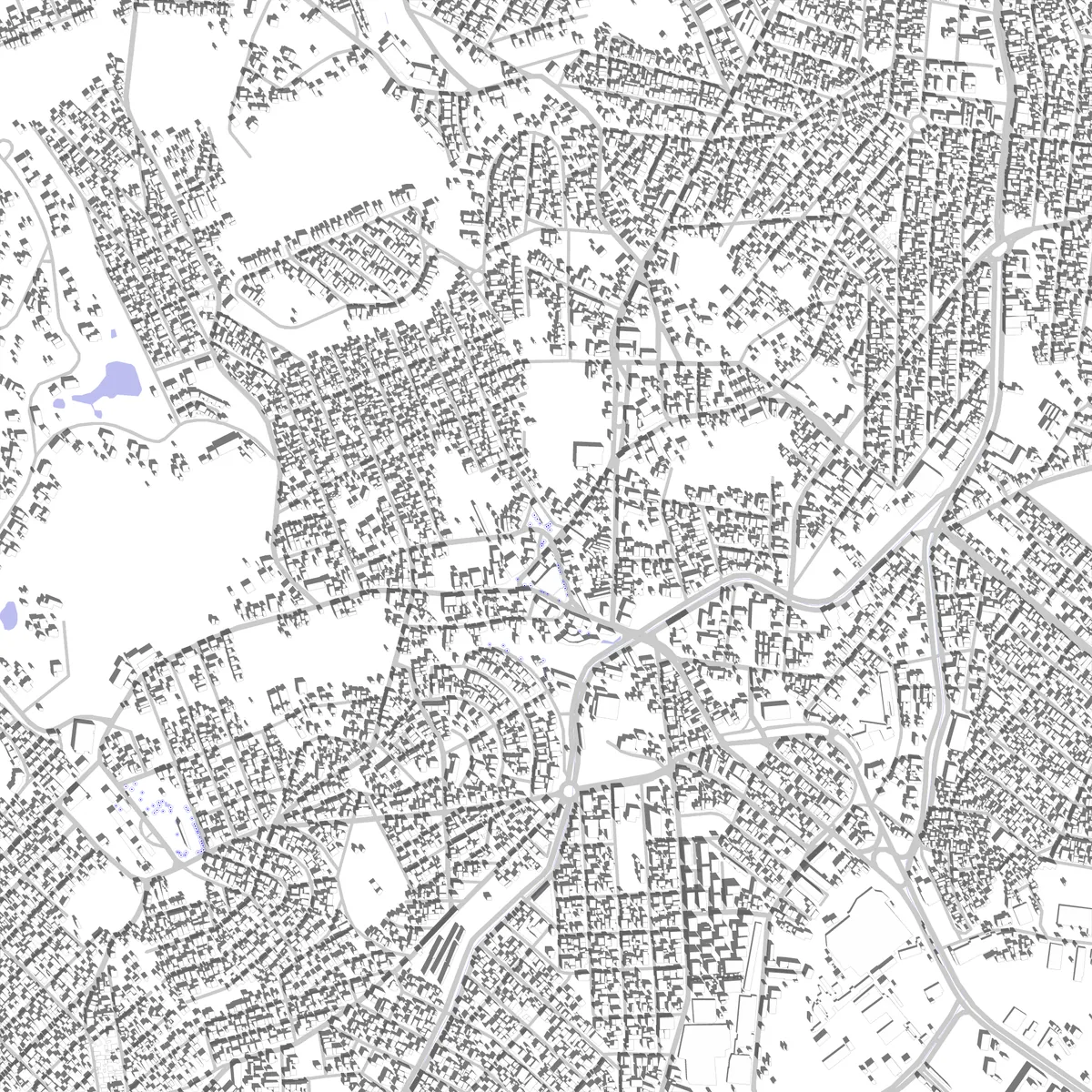 Contagem site plan (2.5 km)