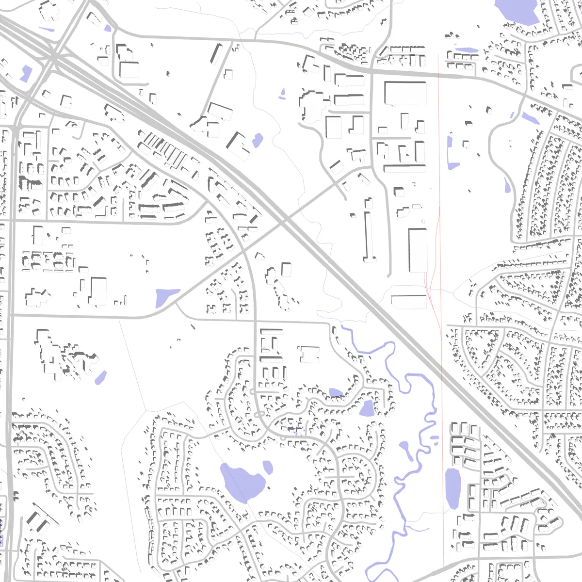 Coon Rapids Lageplan (2,5 km)