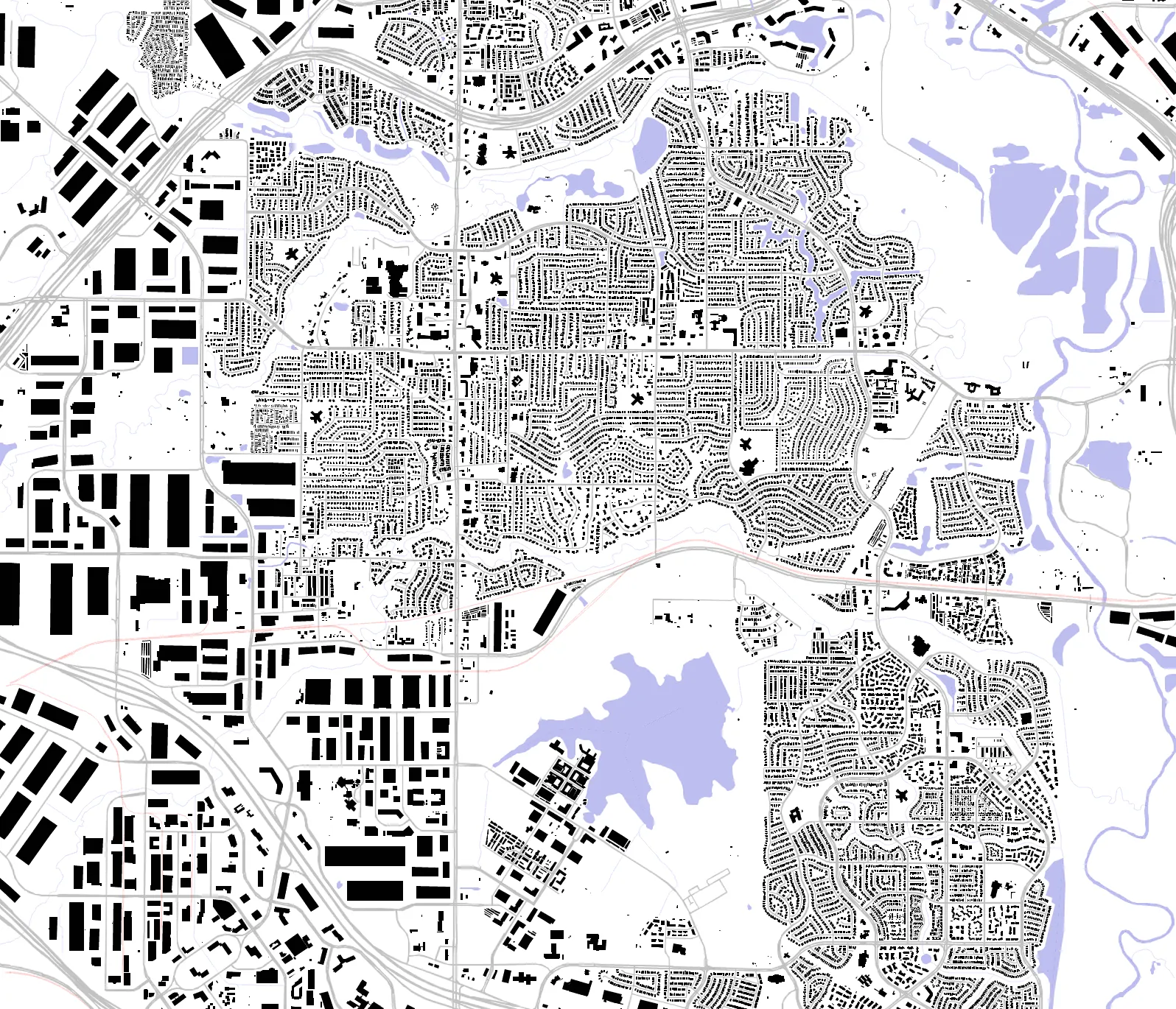Coppell Schwarzplan
