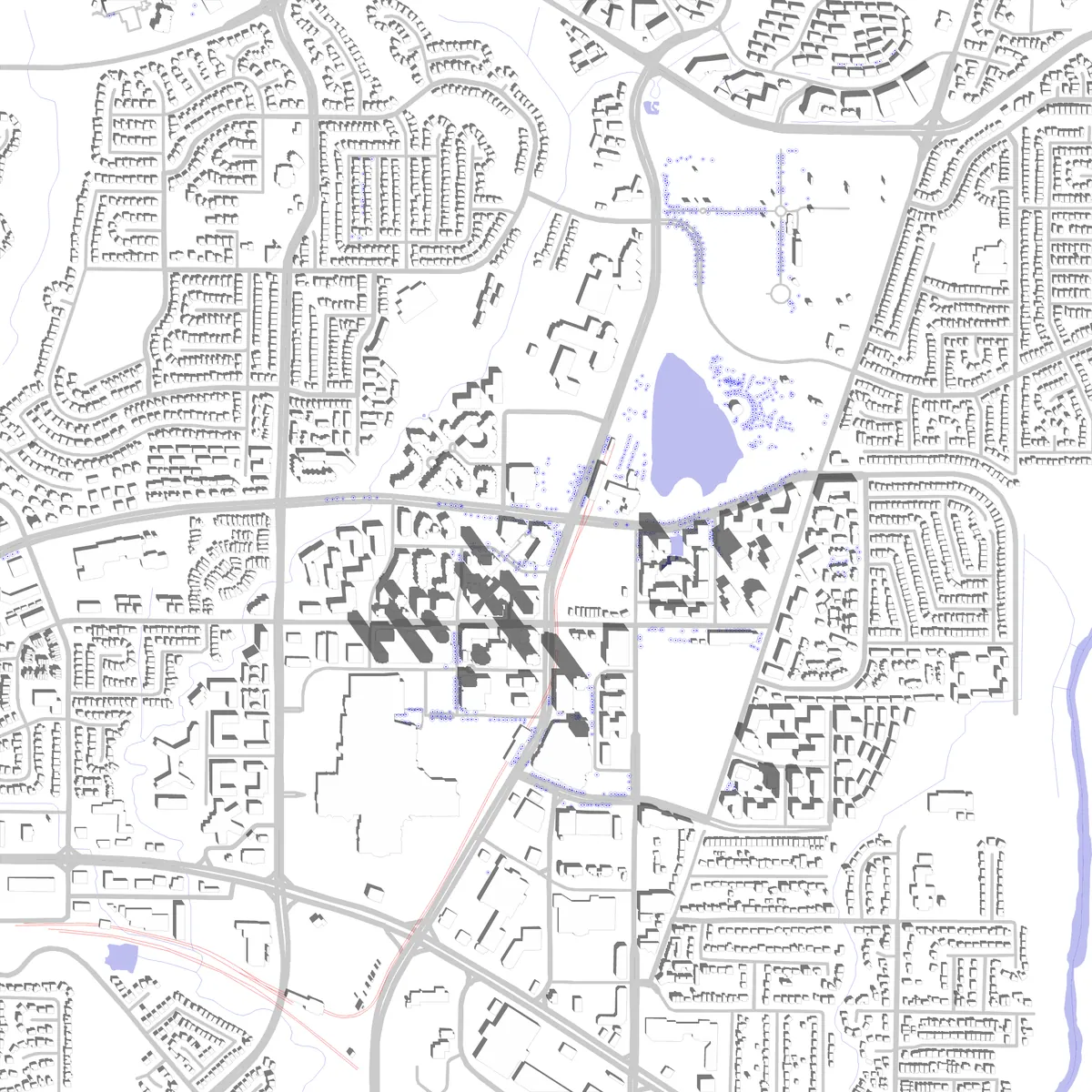 Coquitlam site plan (2.5 km)