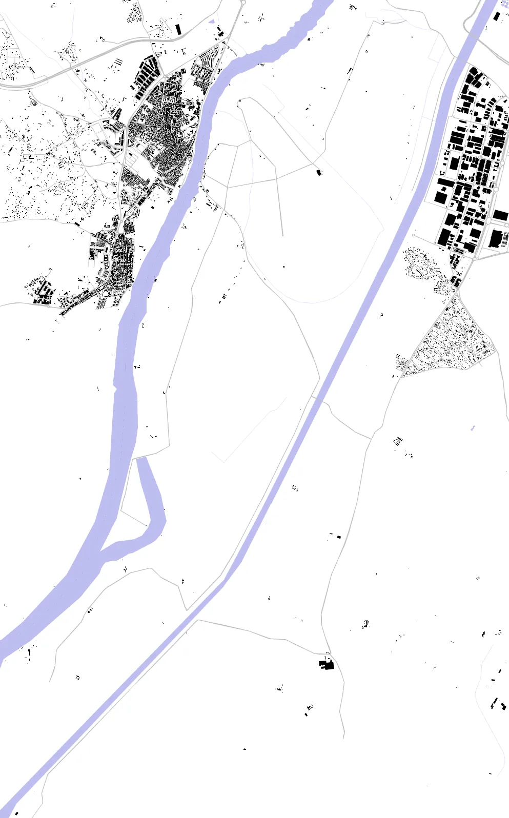 Coria del Río plano de masas