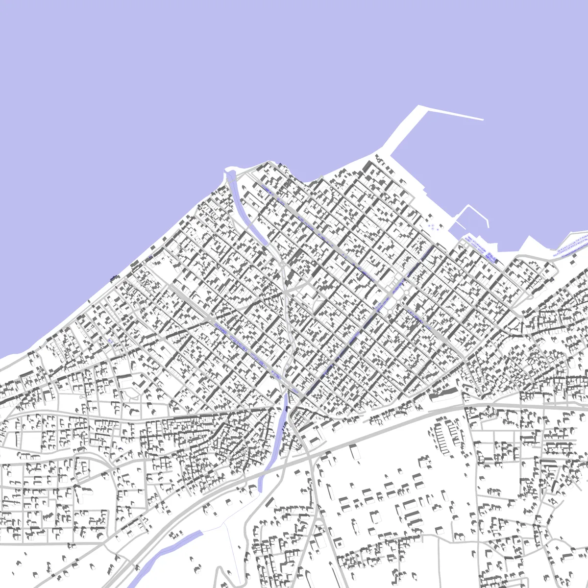 Corinth site plan (2.5 km)