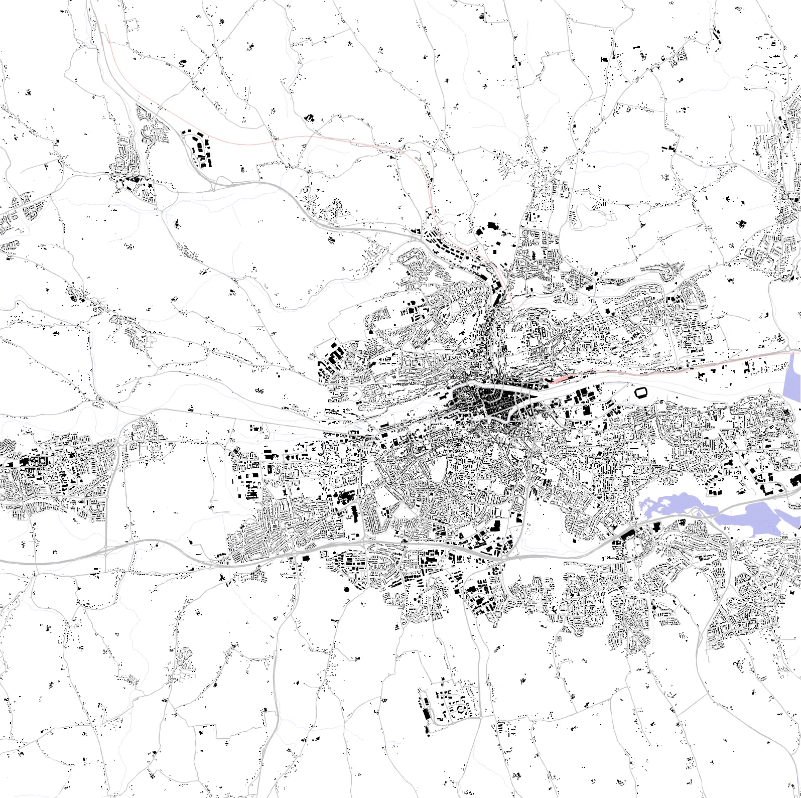 Cork figure ground plan