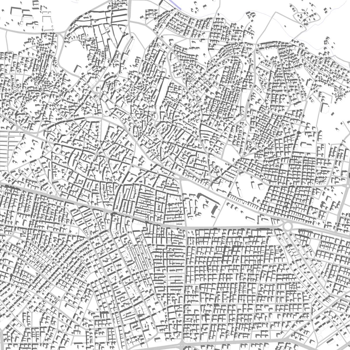 Çorlu site plan (2.5 km)