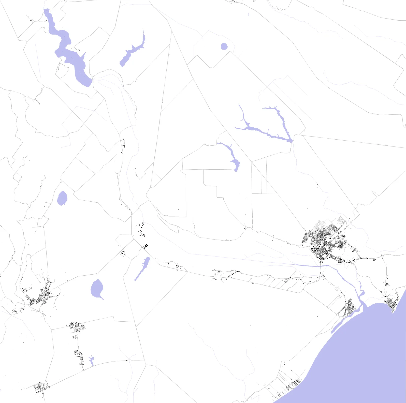 Coruripe planta de cheios e vazios