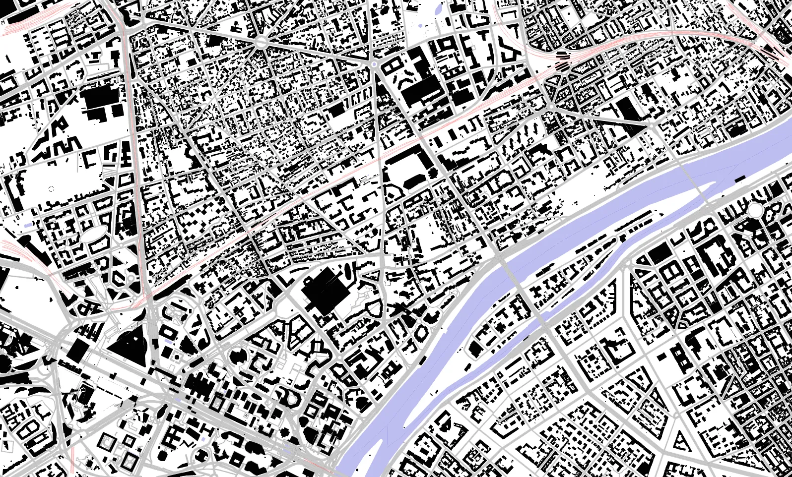 Courbevoie plan de masse