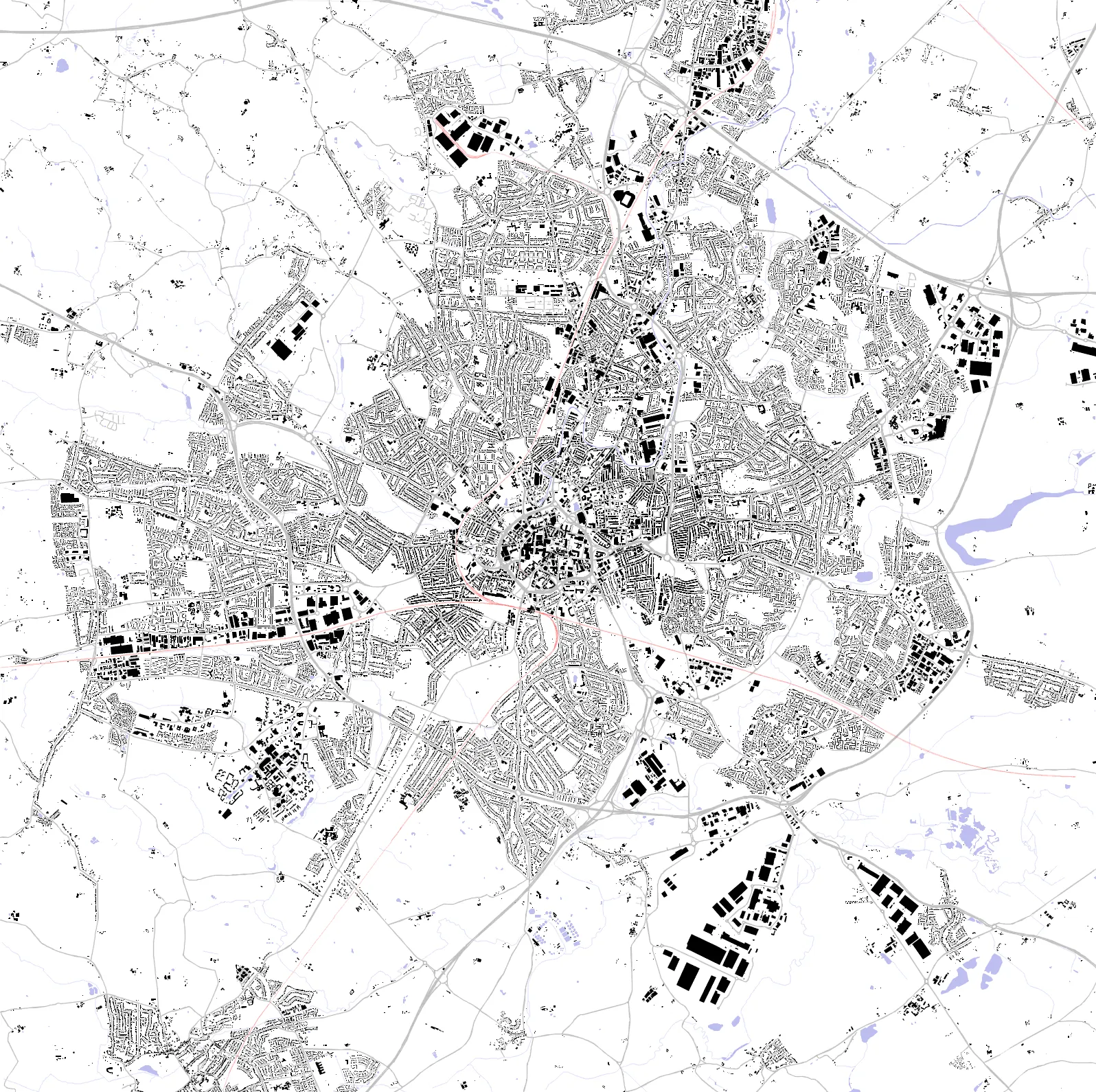 Coventry figure ground plan