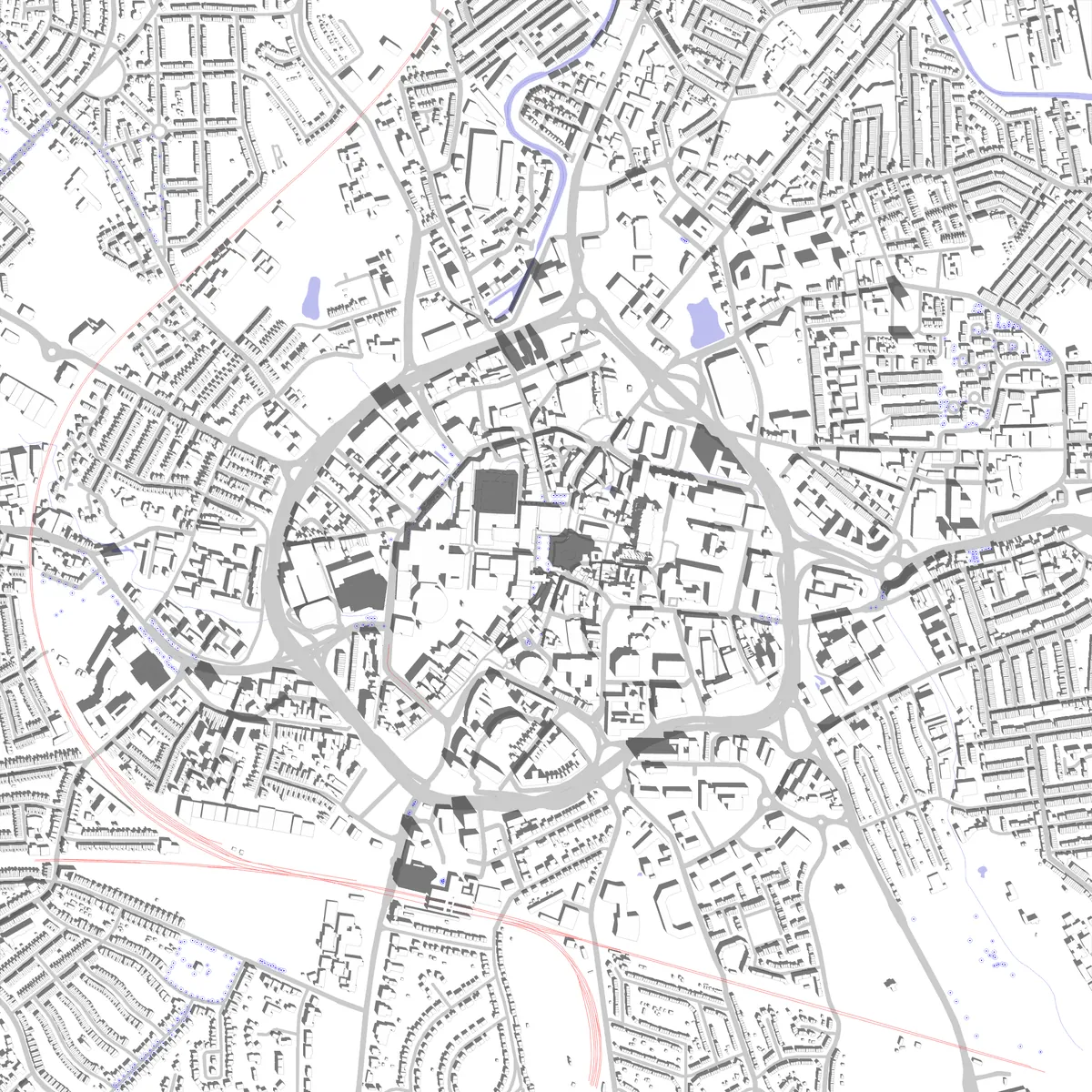 Coventry site plan (2.5 km)