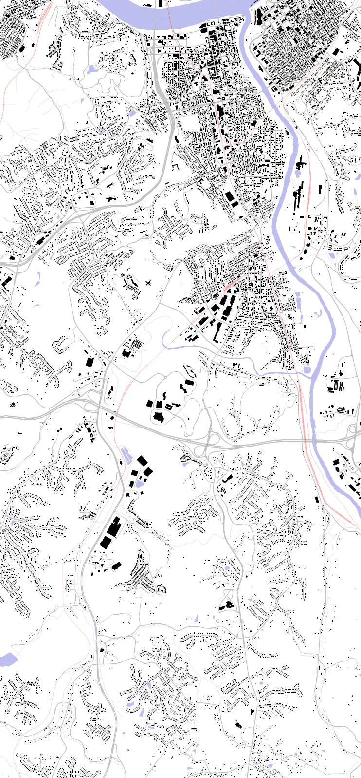 Covington Schwarzplan