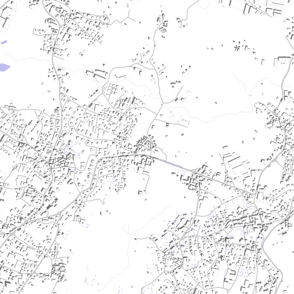 Cremella planimetria di sito (2,5 km)