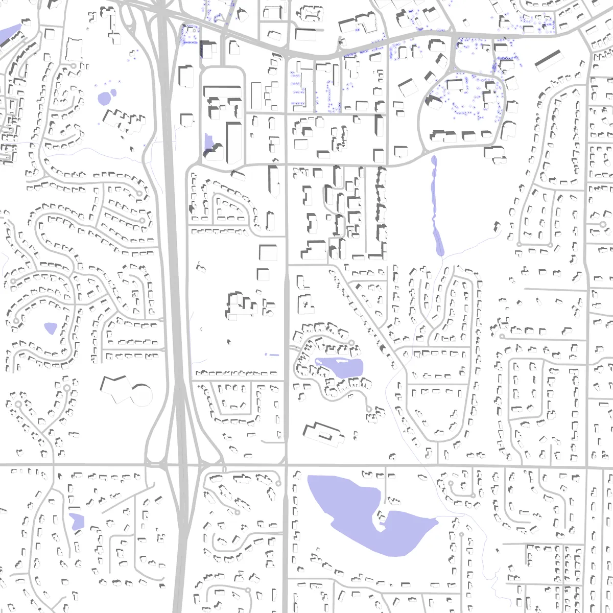 Creve Coeur site plan (2.5 km)