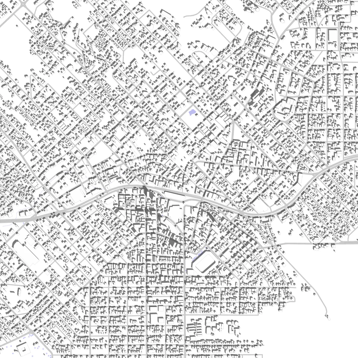 Criciúma Lageplan (2,5 km)