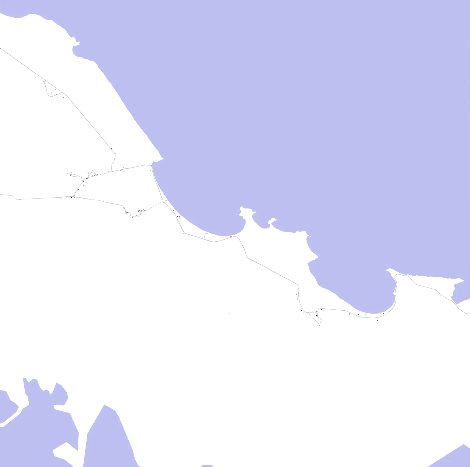 Crooked Island Schwarzplan