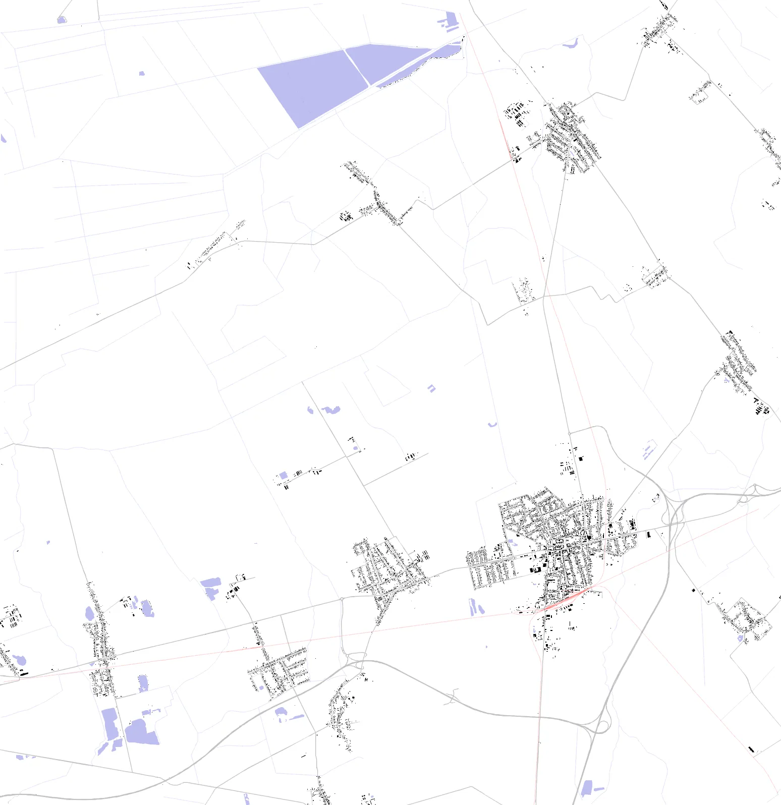 Csorna figure ground plan