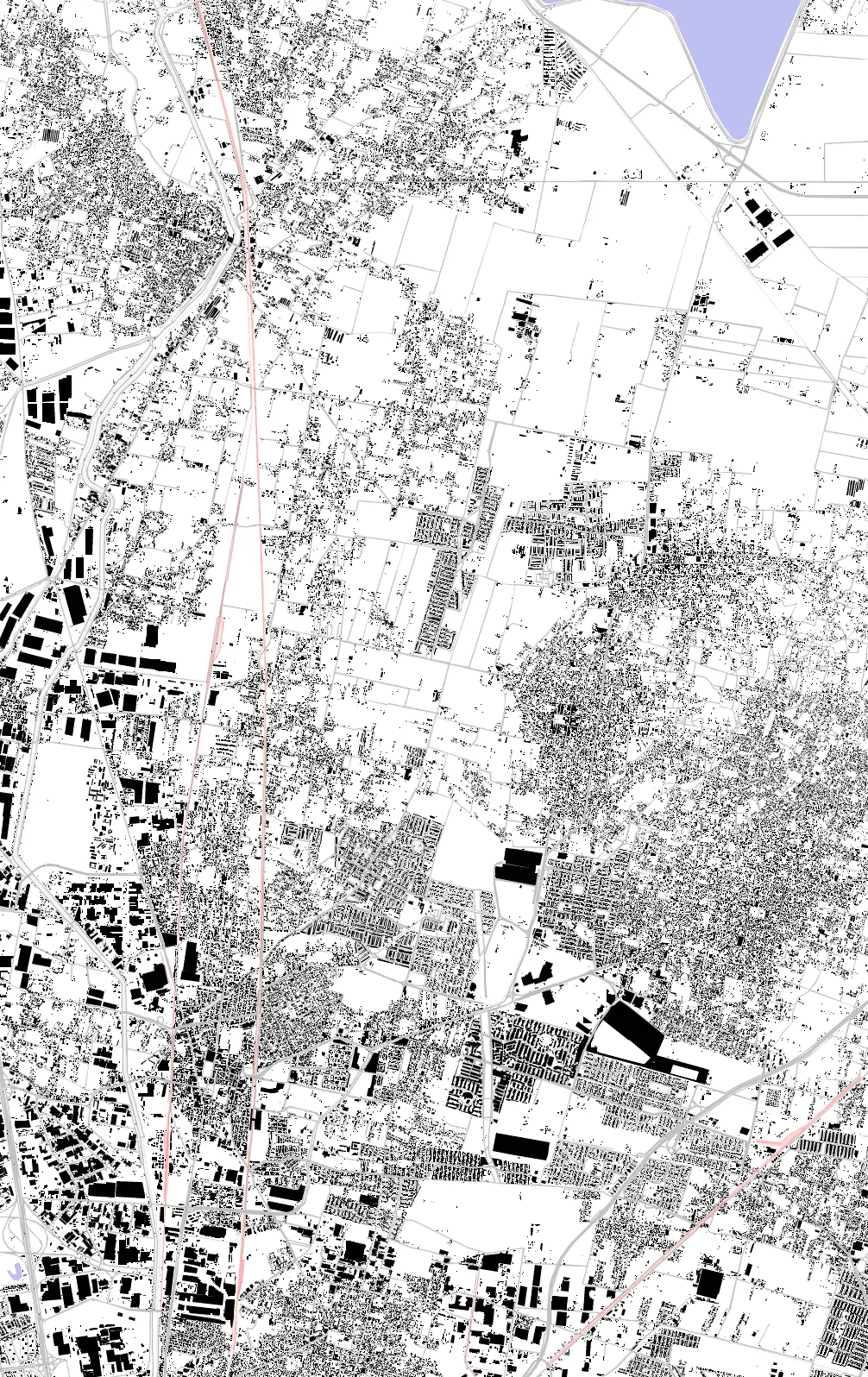Cuautitlán figure ground plan