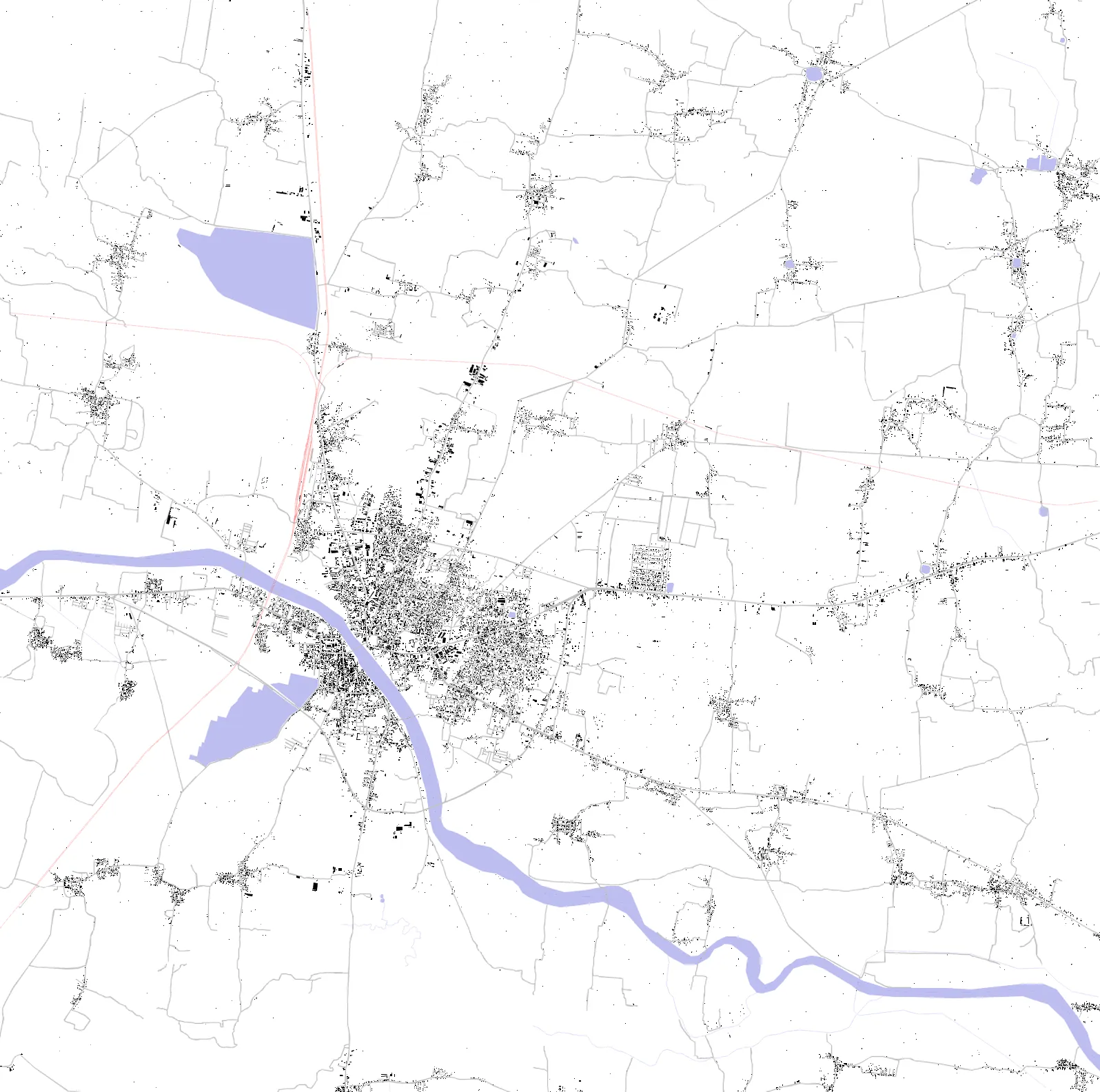 Cuddalore figure ground plan