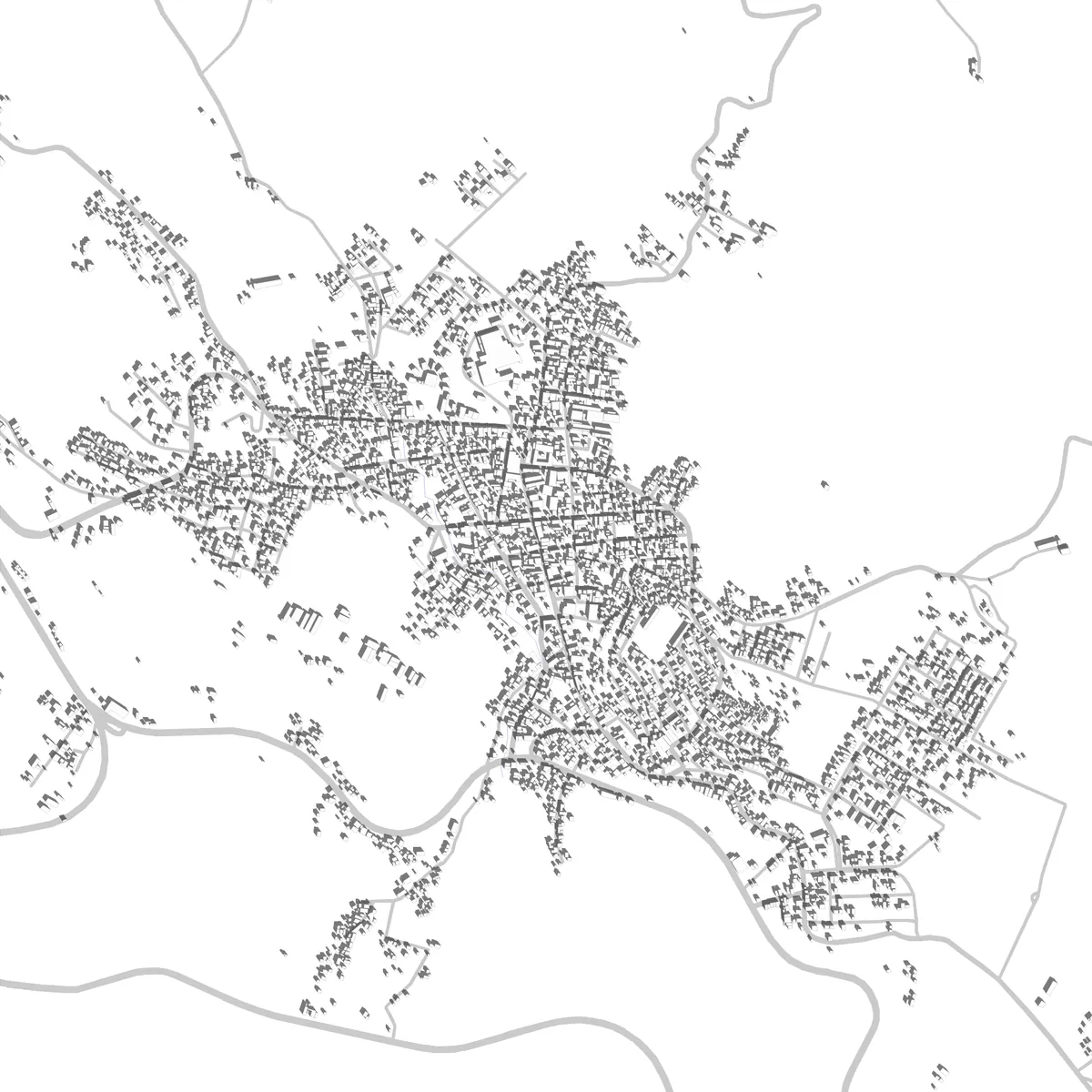 Cuilapa Lageplan (2,5 km)