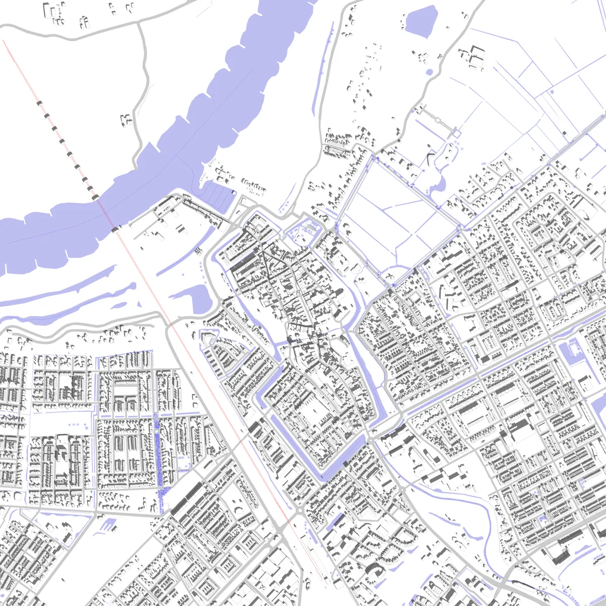 Culemborg site plan (2.5 km)