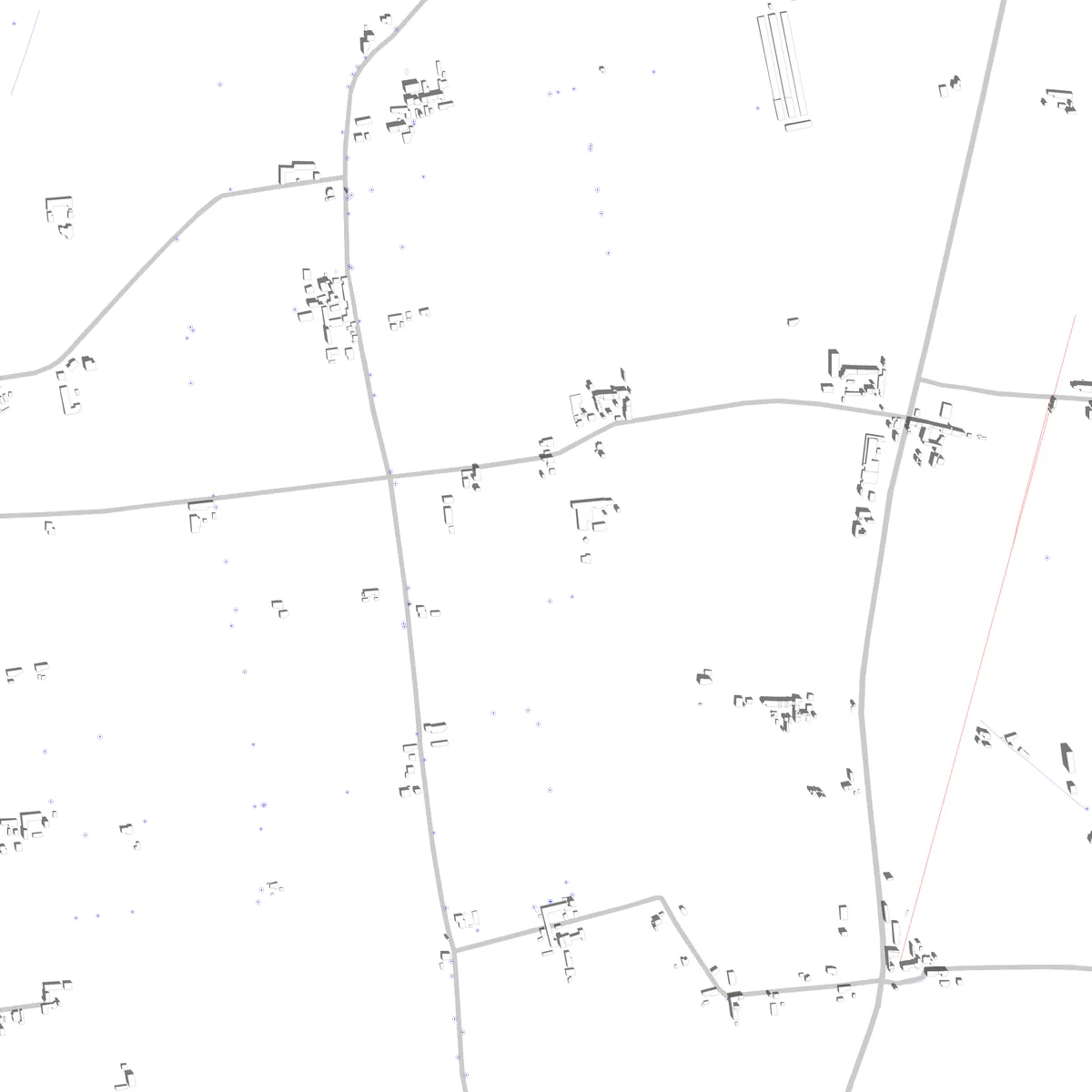 Cuneo Lageplan (2,5 km)